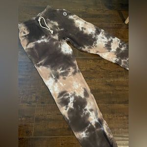 SOLD | BBP Tie Dye Brown Joggers